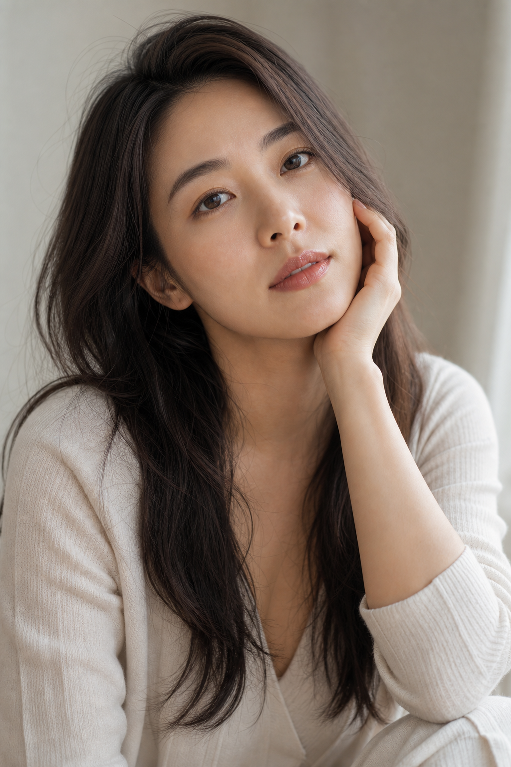 超写实8K女性年轻成人人像摄影