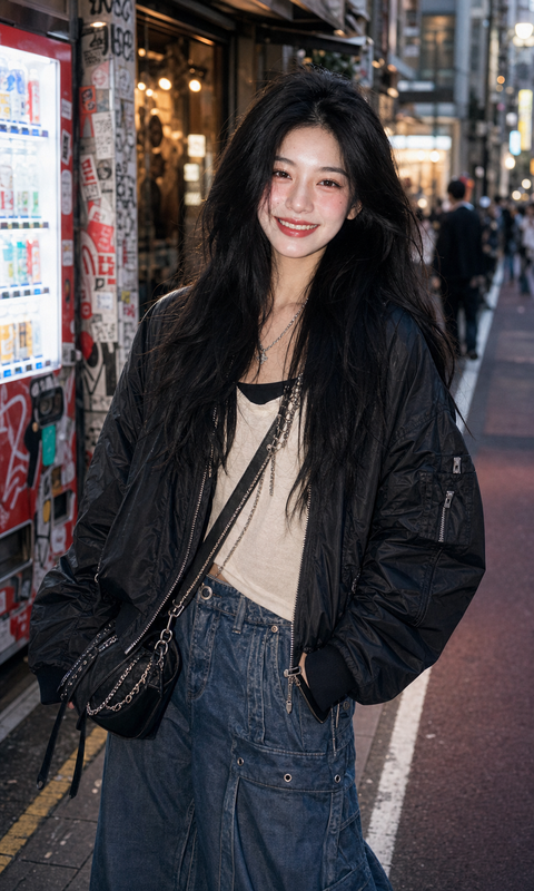 街拍写真|自然穿搭抓拍感